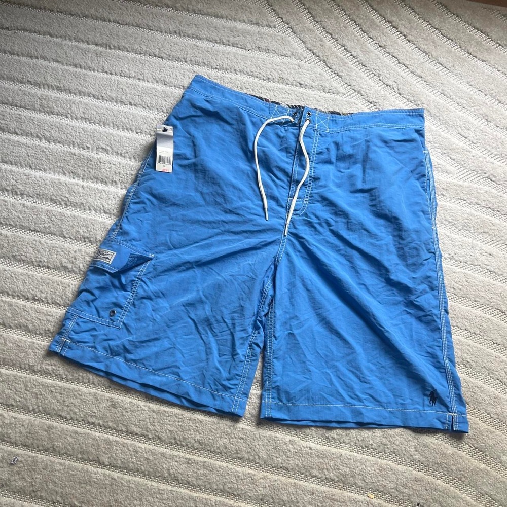 Polo Ralph Lauren blue swim trunks size XL NWT Sportswear Swimwear Activewear